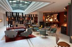 Agencement lobby hôtel Hilton par Atelier 41