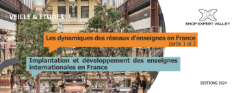 Veille et études Shop Expert Valley : dynamiques des réseaux du commerce en France 